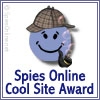 Spies Online Cool Site Award Winner